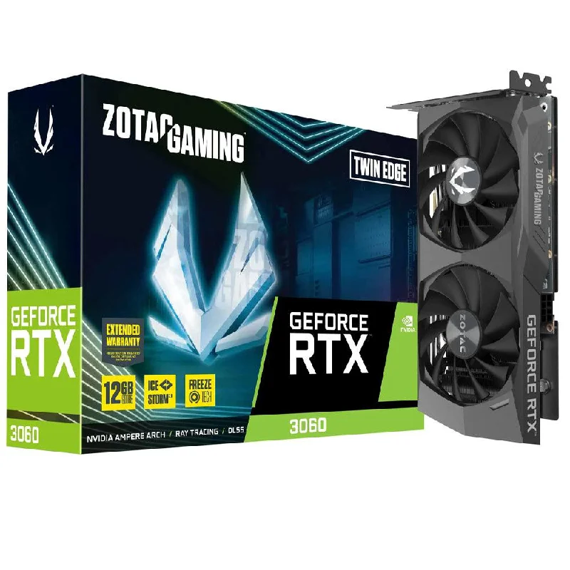 Zotac Gaming GeForce RTX 3060 Twin Edge 12GB GDDR6 Graphics Card