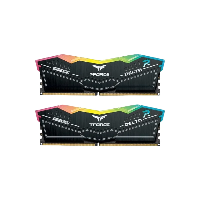 T-Force Delta RGB 16GB DUAL Black DDR5 5200MT/s FF3D516G5200HC40CDC01 Desktop Memory