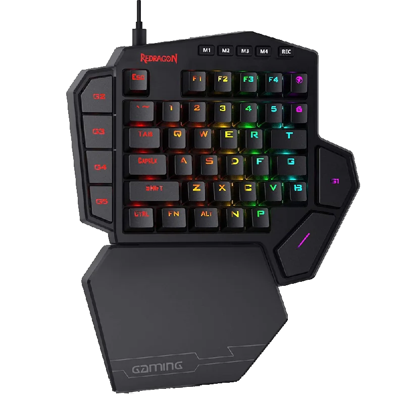 DITI K585 - One Handed Wired RGB Mechanical Keyboard (Blue Switch)