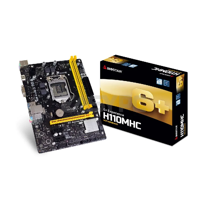 Biostar H110M HC Motherboard Socket 1151 Ddr4