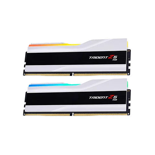 G.Skill Trident Z5 32GB 16GBX2 DDR5 6400MT/s White F5-6400J3239G16GX2-TZ5RW