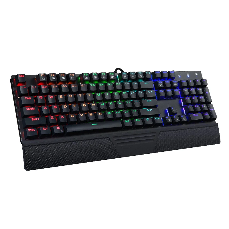 Mechanical Gaming Keyboard Blue Switches, Black (Only US)