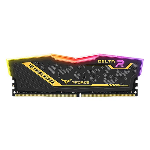 T-Force Delta TUF RGB 16GB Single DDR4 3200MHz TF9D416G3200HC16FBK Desktop Memory