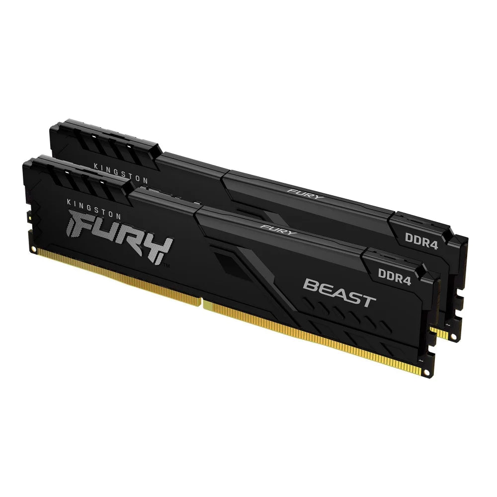 Kingston Technology FURY 16GB 3600MT/s DDR4 CL17 DIMM (Kit of 2) Beast Black