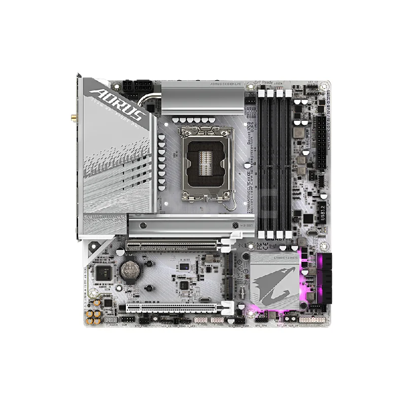 Gigabyte Z790M-A-ELITE-AX-ICE Socket LGA 1700 DDR5 Motherboard