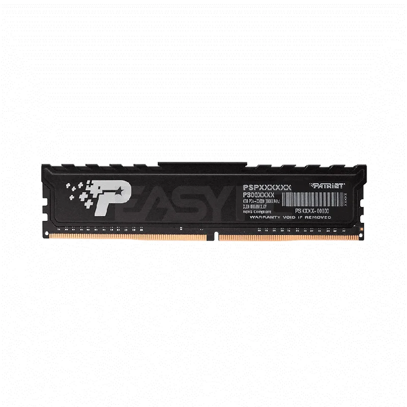 Patriot PSP416G320081H1 1x16Gb 3200Mhz Ddr4 Udimm w/ HeatShield Memory Black