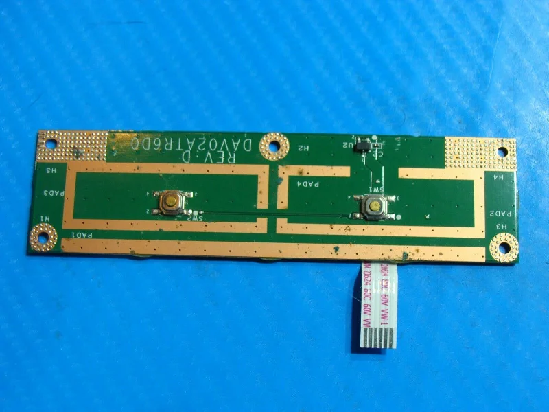 Dell Inspiron 14" 14R N4110 OEM Laptop Touchpad Mouse Button Board DAV02ATR6D0