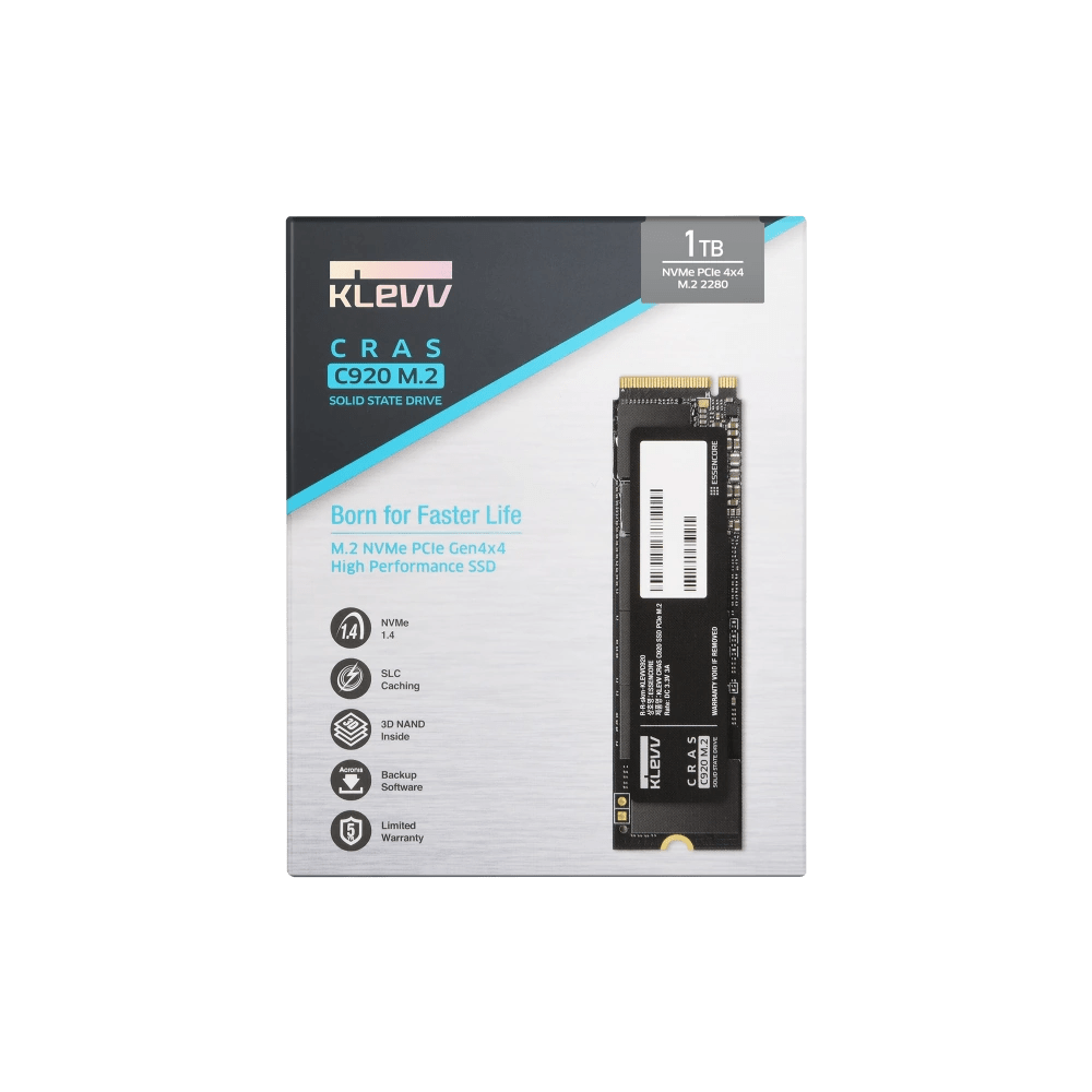 Klevv Cras C920 PCIe Gen4 NVMe M.2 SSD