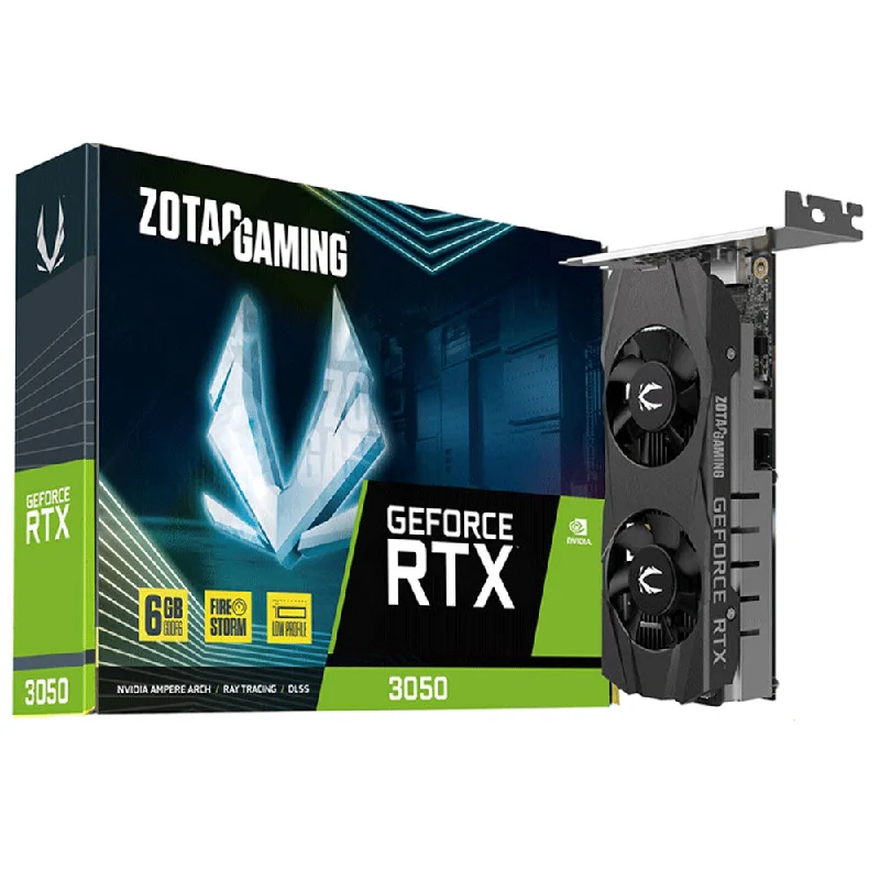 Zotac Gaming GeForce RTX 3050 LP 6GB GDDR6 Graphics Card