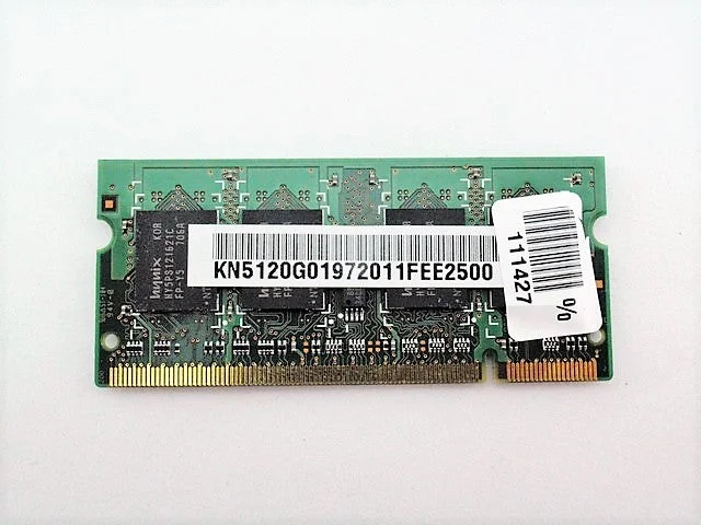 Acer Memory RAM SODIMM 512MB PC2-5300S KN.5120G.019 HYMP564S64CP6-Y5