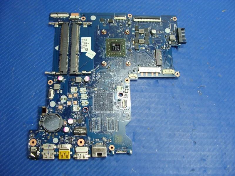 HP 15-af131dx 15.6" Genuine AMD A6-5200 2.0GHz Motherboard LA-C781P AS IS