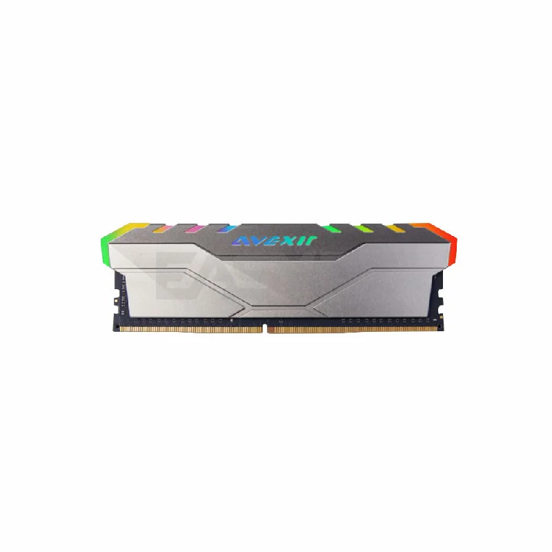 Avexir Core 2 8gb 1x8 3200mhz Ddr4 1c2a RGB Memory Light Gray