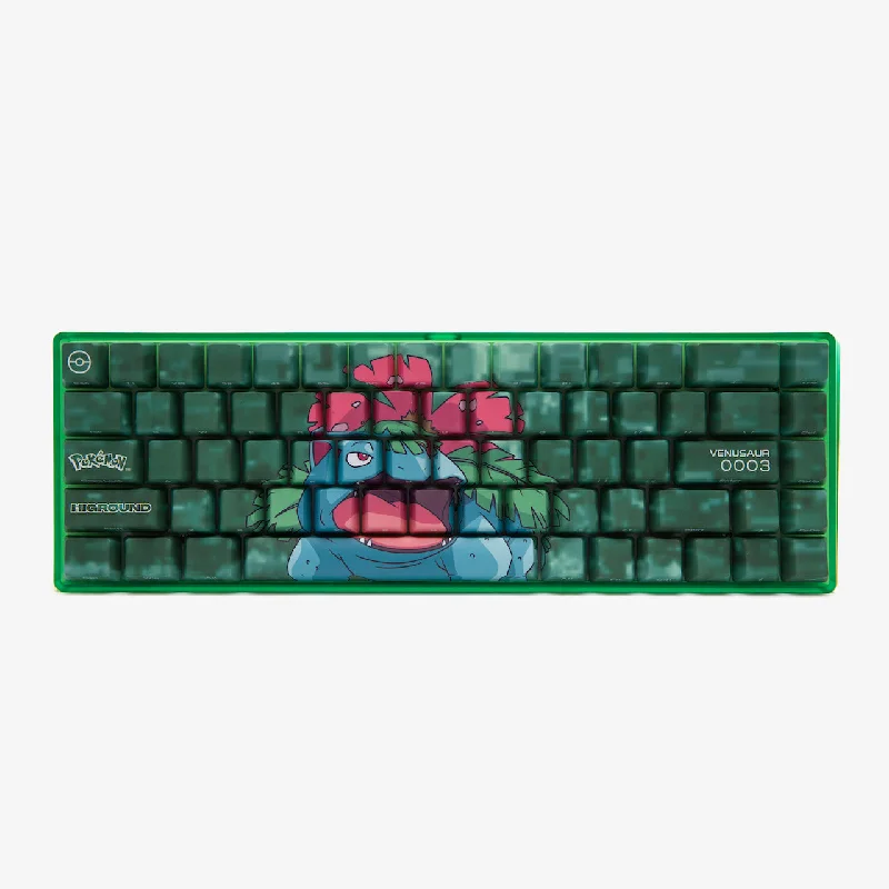 Pokémon + HG Base 65 Keyboard - Venusaur