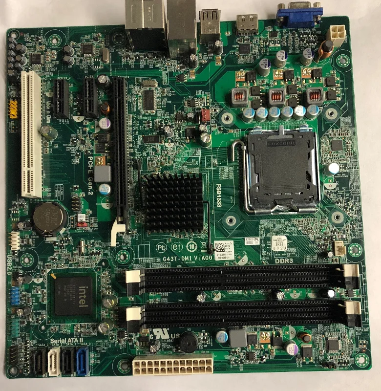 Dell Inspiron 560 Desktop G43T-DM1 Motherboard- K83V0