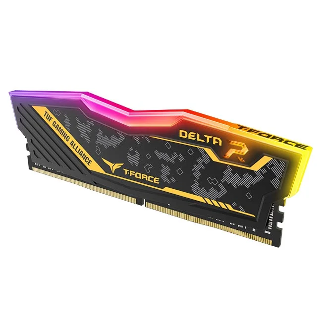 T-Force Delta TUF RGB 32GB single 3200mhz Desktop Memory TF9D432G3200HC16F01