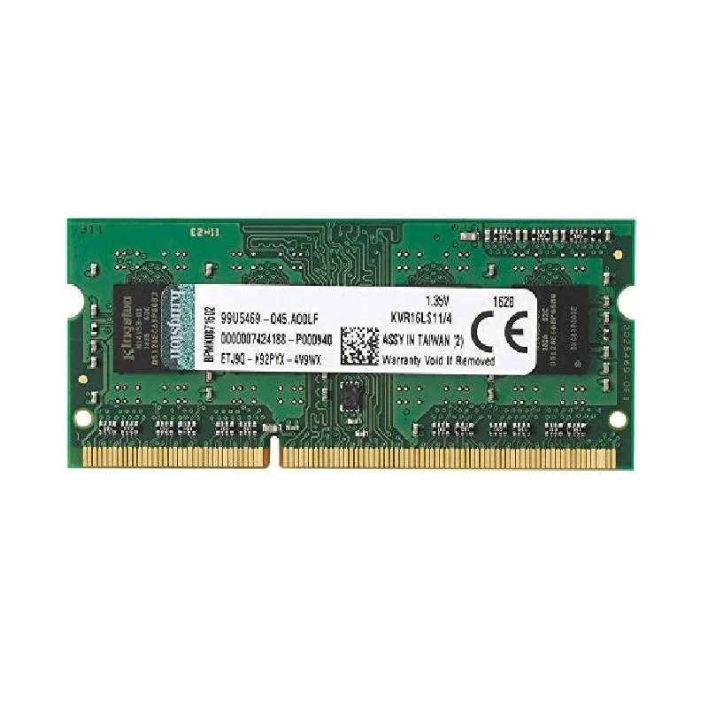 [RePacked] Kingston 4GB RAM 1600MHz DDR3L SODIMM 204 Pin Laptop Memory