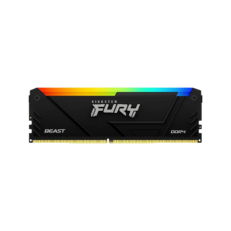 Kingston Fury Beast 16GB RGB DDR4 3600MHz CL18 Desktop Memory KF436C18BB2A/16