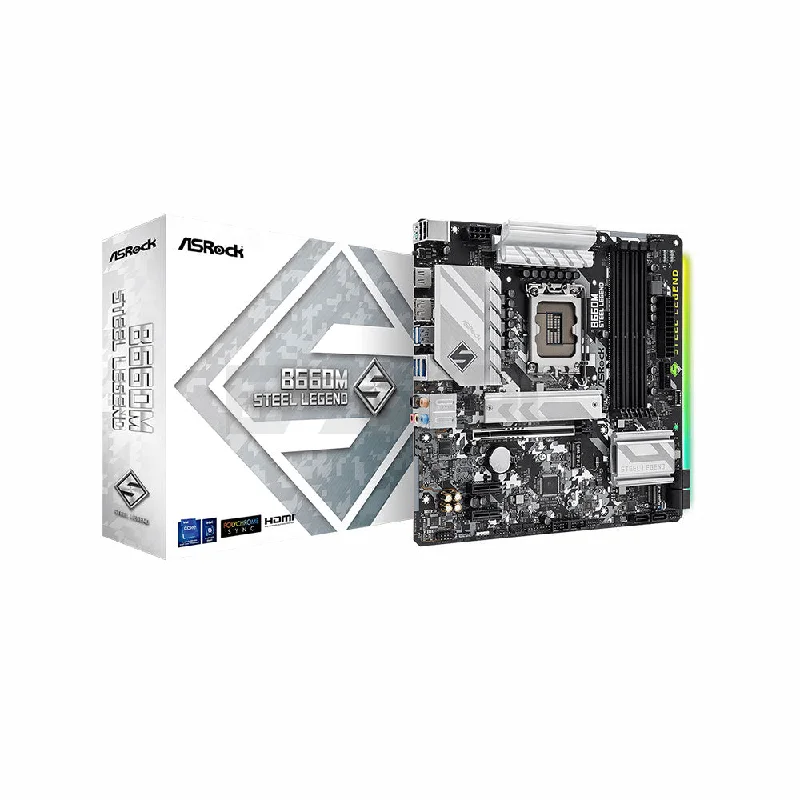 Asrock B660M Steel Legend Socket LGA 1700 Ddr4 Motherboard