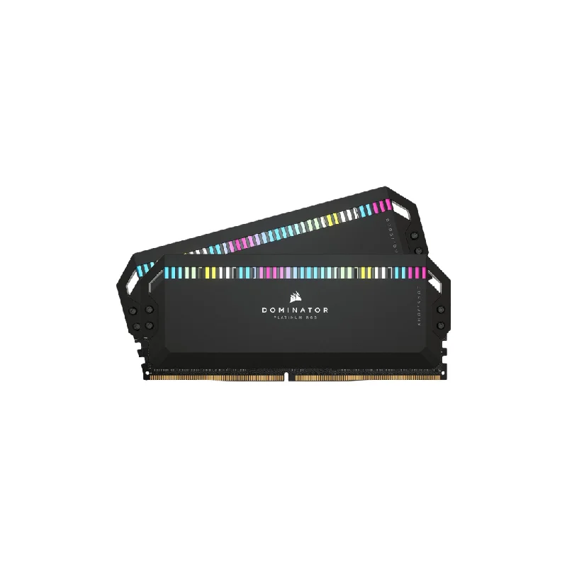 Corsair Dominator Platinum RGB 32GB 16Gx2 DDR5 6000MT/s CL36 Desktop Memory CMT32GX5M2E6000C36