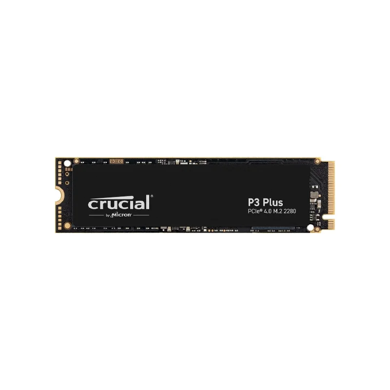 Crucial P3 Plus 2TB Solid State Drive PCIe 4.0 3D NAND NVMe M.2 SSD - High-Performance Storage up to 5000MB/s Desktop and Laptop - (CT2000P3PSSD8)