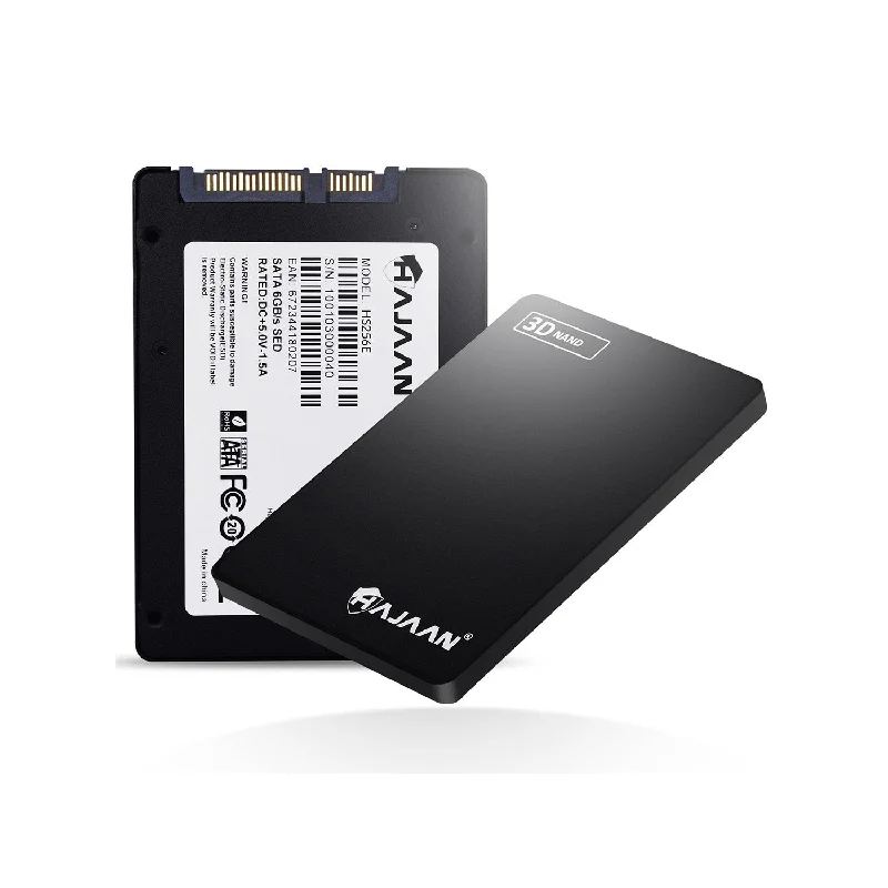 HAJAAN 512 GB Internal PC SSD – SATA III 6 Gb/s, 3D NAND TLC 2.5" Up to 550 MB/S, Internal Solid State Drive for Laptop Tablet PC Desktop 1 Year Warranty