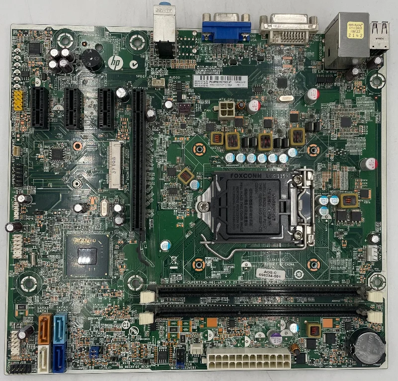 HP Pro 3500 Microtower PC H-Cupertino-H61-uATX Motherboard- 701413-001