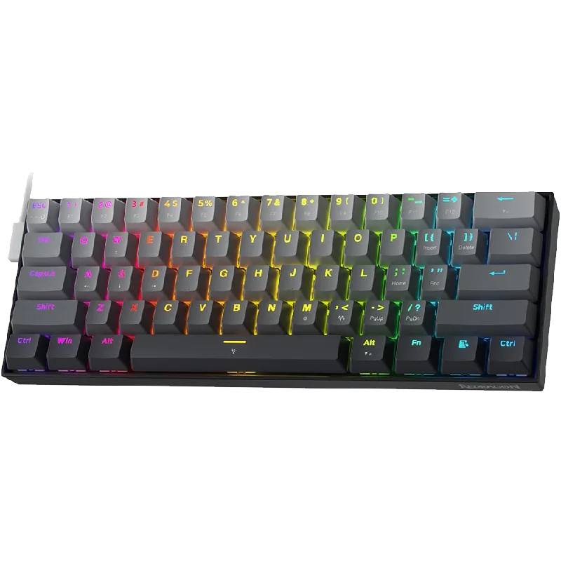 Fizz K617 60% Wired Mechanical Keyboard Mystic Grey (Magnetic Switch)