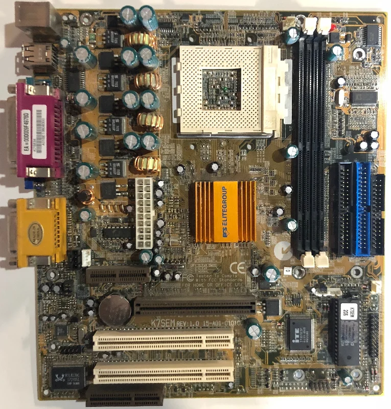 ECS K7SEM Desktop Motherboard