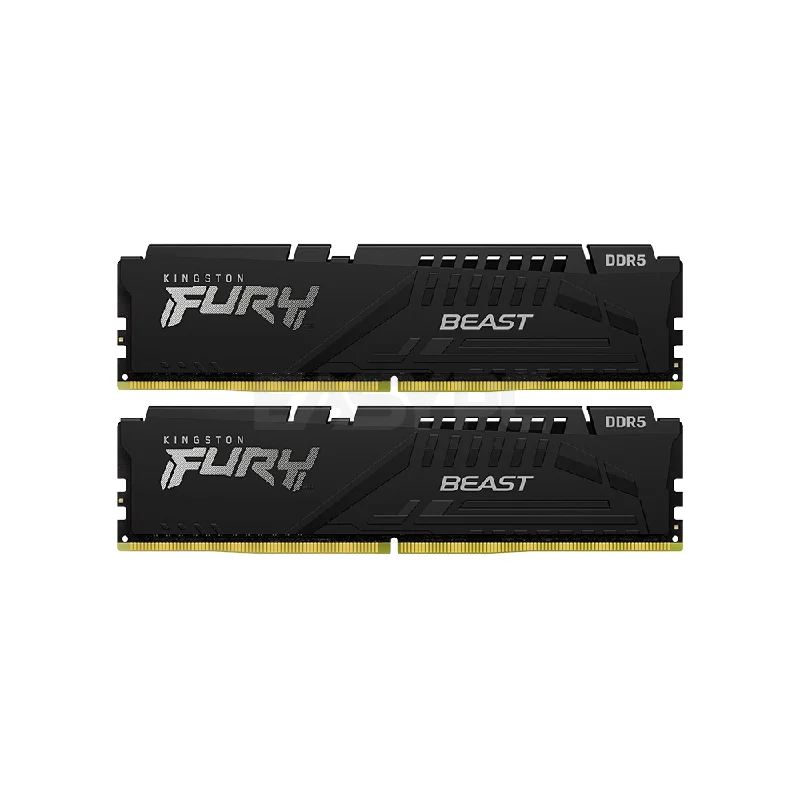 Kingston Fury Beast KF560C40BBK2-16 16GB (2x8GB) DDR5 6000MT/s CL40 Black XMP