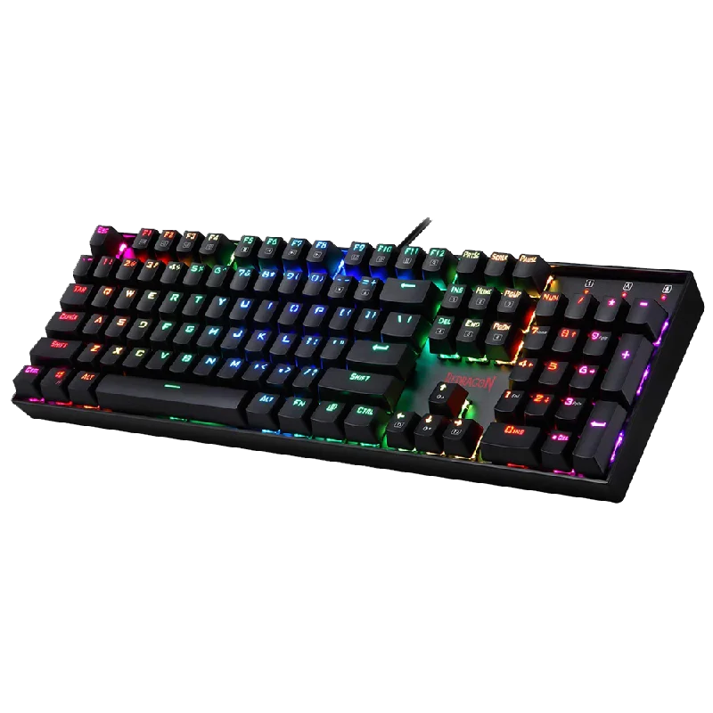 MITRA K551 - 104 WIRED MECHANICAL KEYBOARD RGB BLACK (Blue Switch)