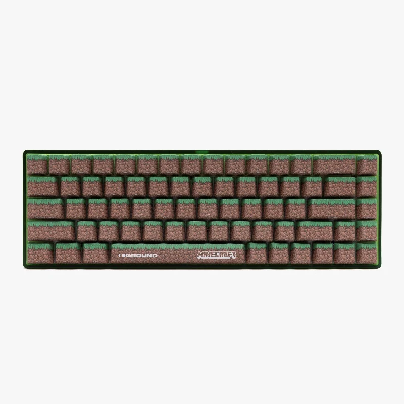 HG x Minecraft Base 65 Keyboard - Grass Block