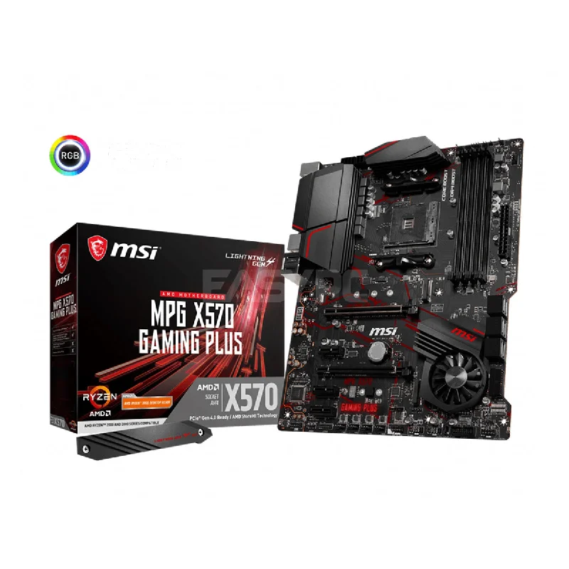 MSI X570 Gaming Plus Socket Am4 Ddr4 Motherboard