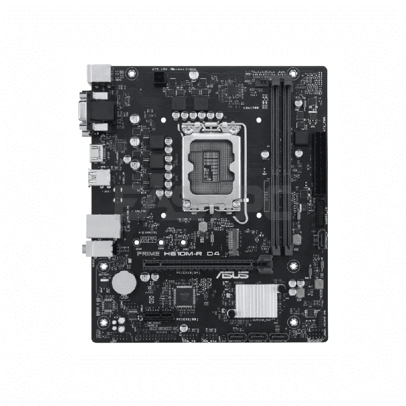 Asus Prime H610-R D4 Socket LGA 1700 DDR4 Motherboard