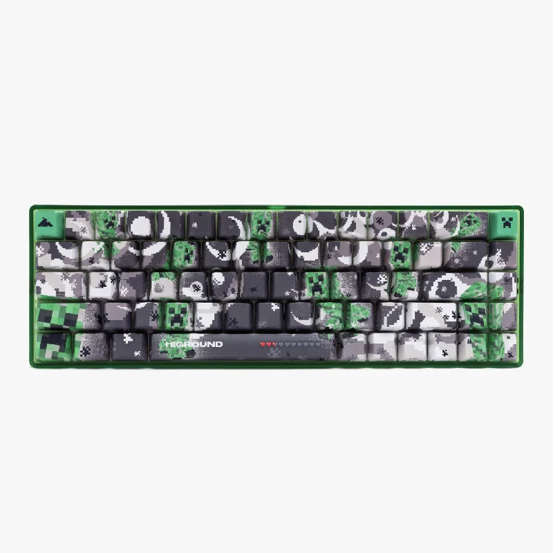 HG x Minecraft Base 65 Keyboard - Creeper