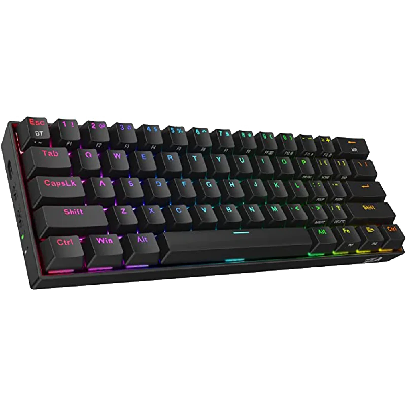 Draconic Pro K530 PRO - 60% Bluetooth+24.Ghz+Wired Mechanical Keyboard (Red Switch)