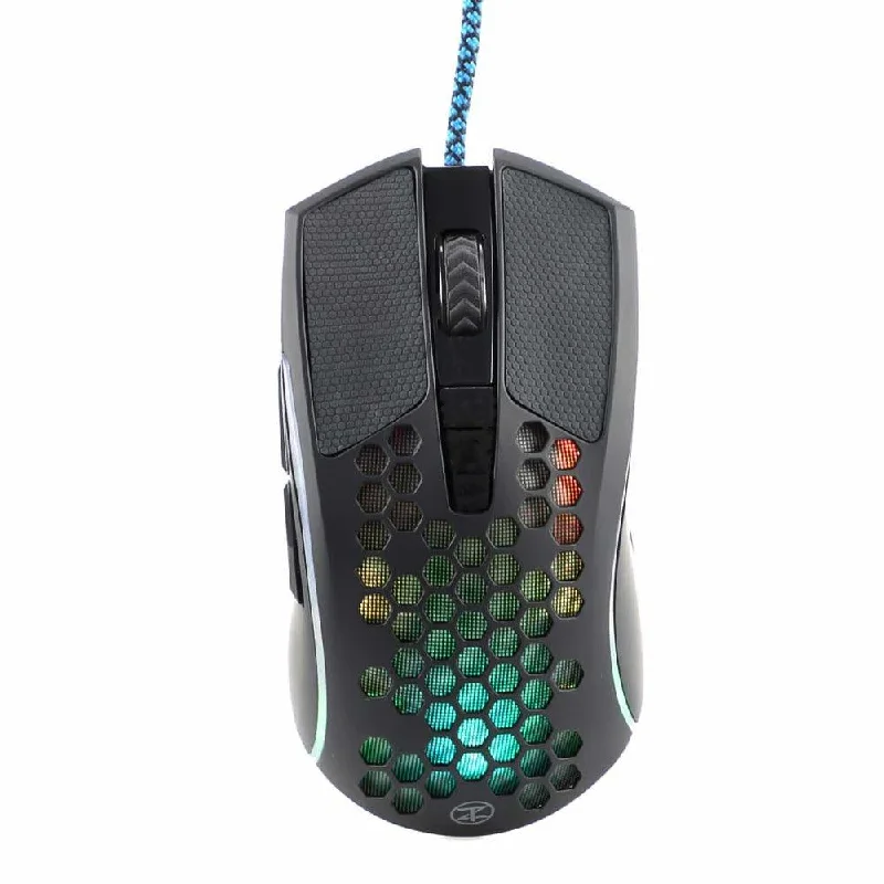 Techno Zone V-80-FPS Wired Rainbow Gaming Mouse 24000Dpi