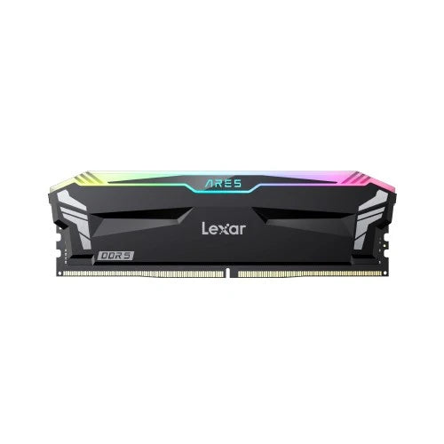 Lexar Ares 32GB (2 x 16GB) 6400MHz DDR5 RGB RAM - Black