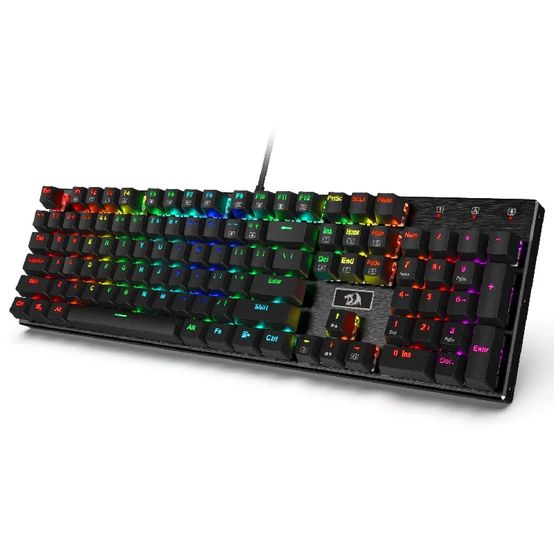 Devarajas K556 - 104 Keys Wired Mechanical Keyboard (Brown Switch)