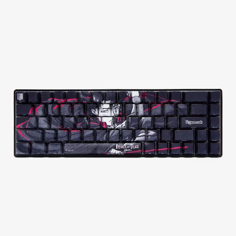 Attack on Titan x Higround Levi Keyboard