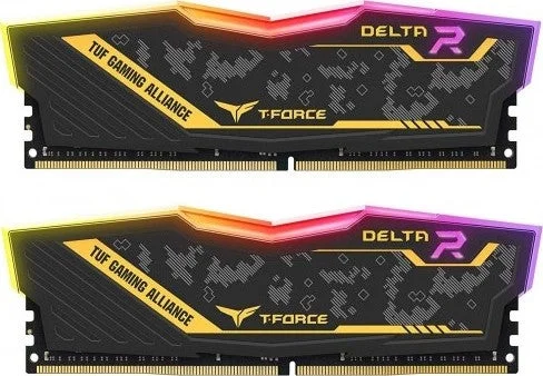 T-Force Delta TUF RGB 32GB 16GBx2 DDR4 3200 TF9D432G3200HC16FDC01 Desktop Memory