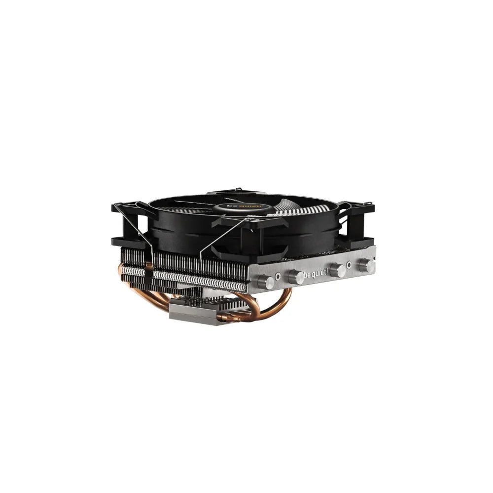 be quiet! Shadow Rock LP CPU Cooler, Single 120mm PWM Fan, For Intel Socket: 1200 / 2066 / 1150 / 1151 / 1155 / 2011(-3) Square ILM, For AMD Socket: AM2(+) / AM3(+) / AM4 / FM1 / FM2(+), 130W TDP, 75.4mm Height