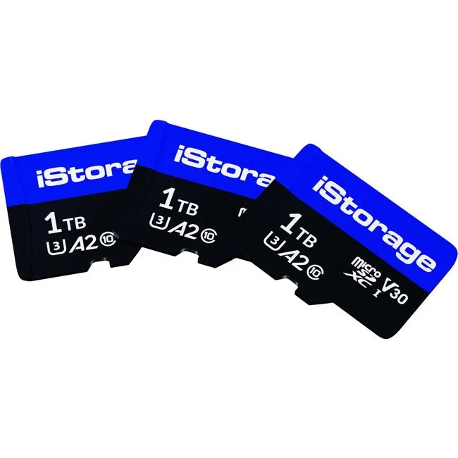 iStorage 1 TB microSDXC - 3 Pack IS-MSD-3-1000