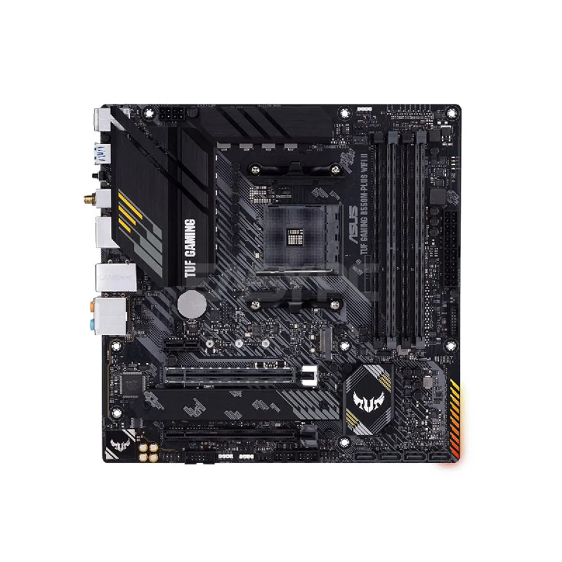 Asus TUF Gaming B550M-PLUS WIFI II AM4 DDR4 Durable, Stable and Reliable Gaming Motherboard