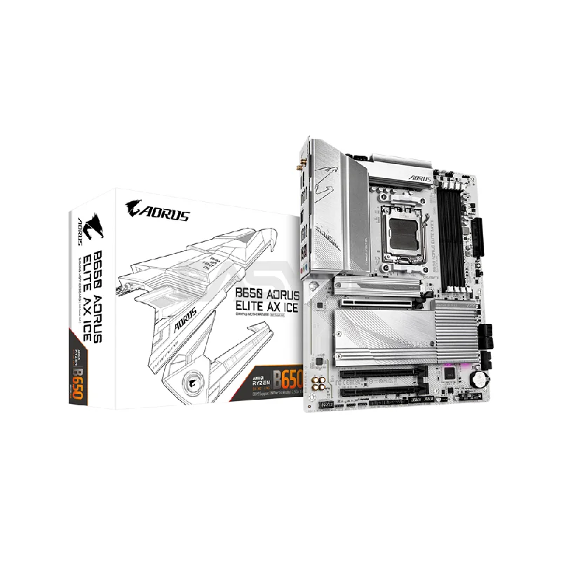 Gigabyte B650 AORUS ELITE AX ICE AM5 Socket DDR5 Motherboard