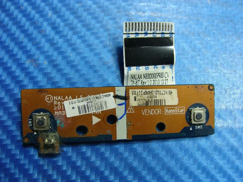 Toshiba Satellite L670 17.3" Genuine Mouse Button Board with Cable LS-6042P ER*