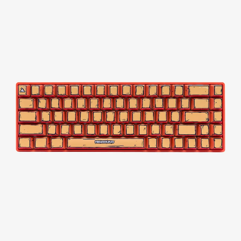 CELSHADE Base 65 Keyboard - ORANGE (DROP)