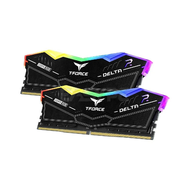 Team Elite TForce Delta 32GB FF3D532G5600HC36BDC01 2x16 5600mhz Ddr5 RGB Memory Black