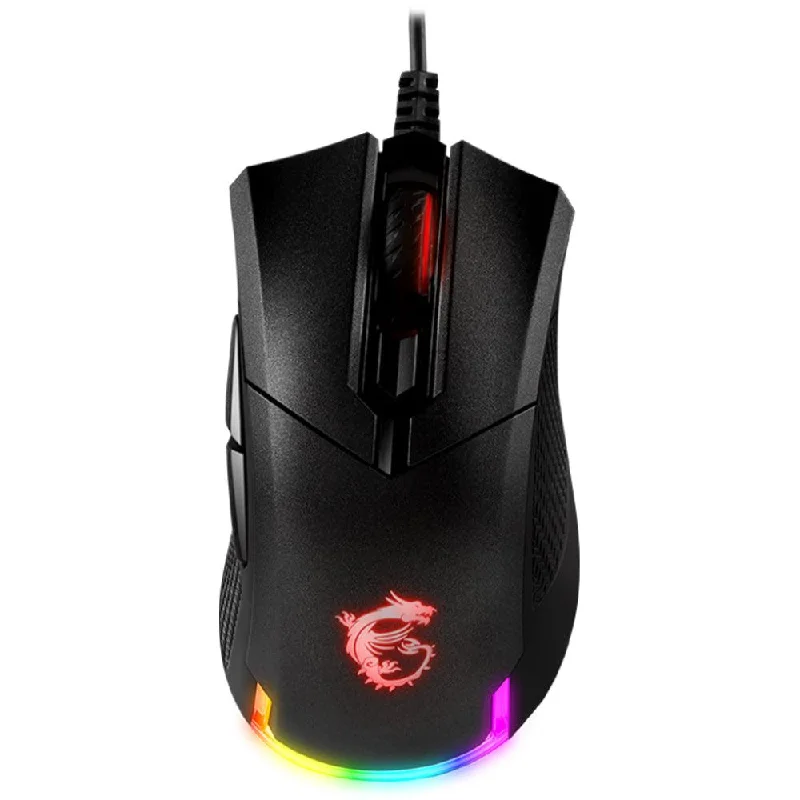 MSI Clutch GM50 Wired RGB Gaming Mouse 7200Dpi