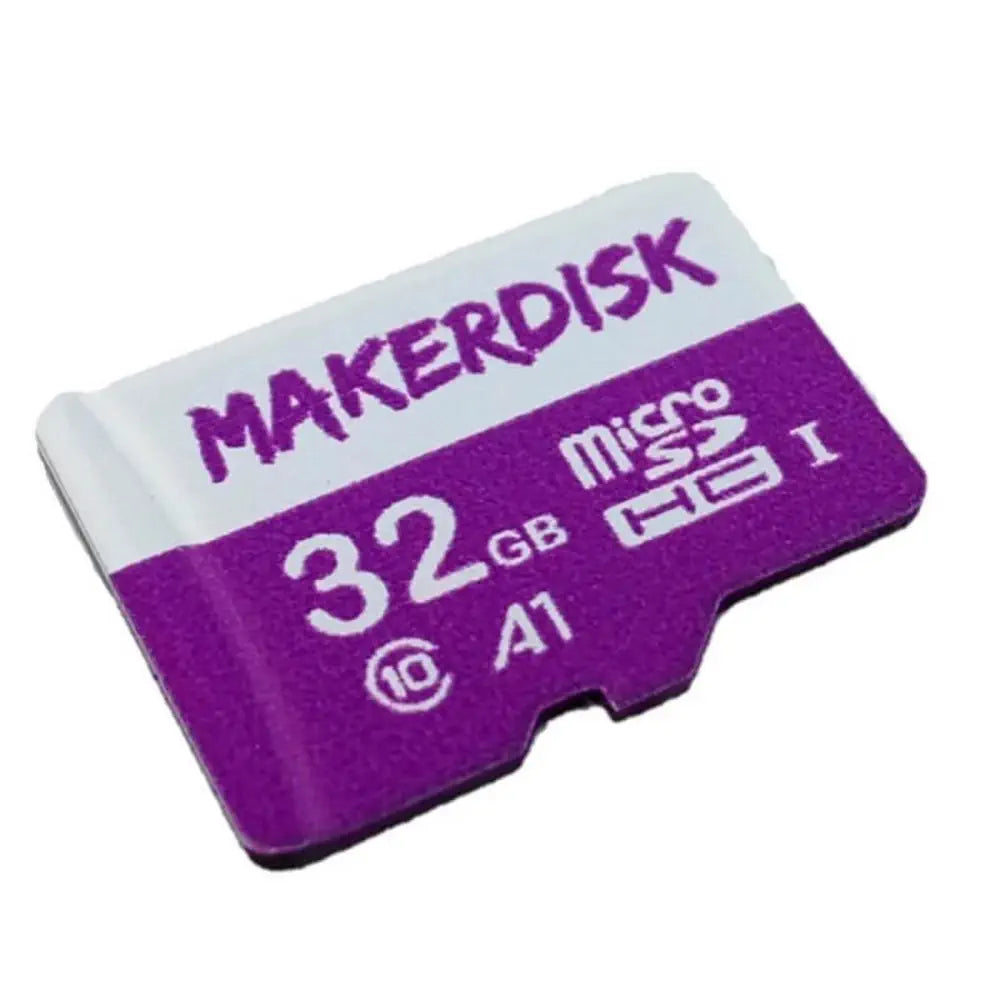 Raspberry Pi Approved MakerDisk microSD Card w/ RPi OS (32GB)