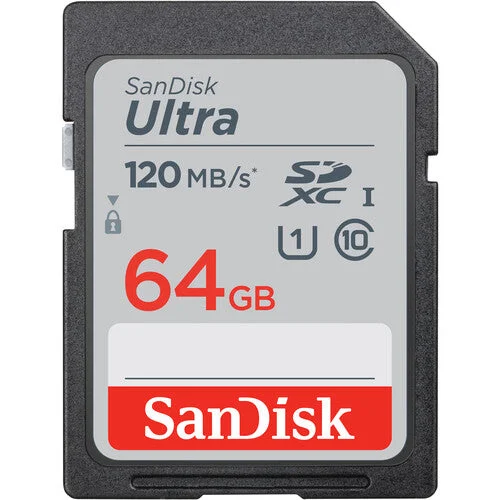 SanDisk 64GB Ultra UHS-I SDXC Memory Card